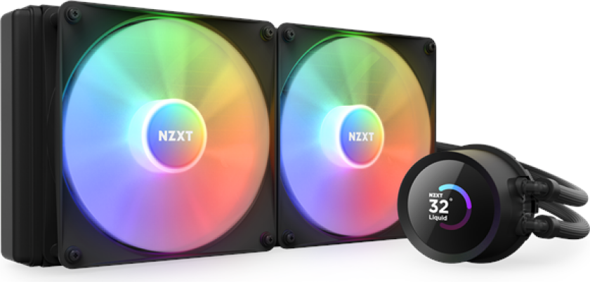 Kraken 280 Black RGB - CPU Vannkjøling - Max 32 dBA