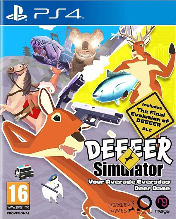 DEEEER Simulator: Your Average Everyday Deer Game - Sony PlayStation 4 - Action/Adventure