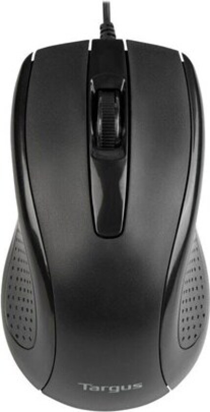 Full-Size - mouse - antimicrobial - USB - black - Mus - Optisk - Svart