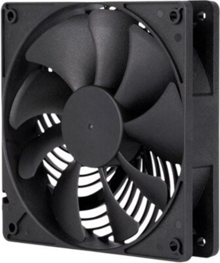 SST-AP120i-PRO 120x120x25 - Kabinettvifte - 120mm - Svart