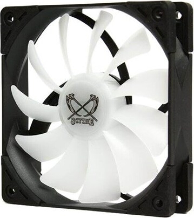 Kaze Flex 120 RGB PWM - Kabinettvifte - 120mm - Hvit