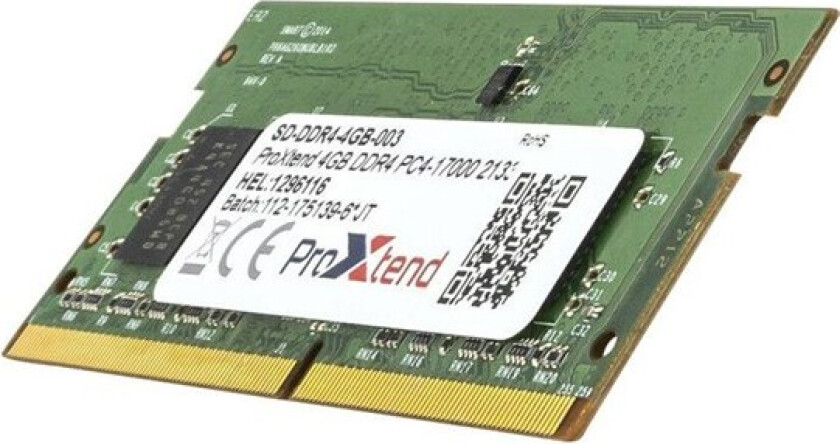 4GB DDR4 PC4-17000 2133MHz