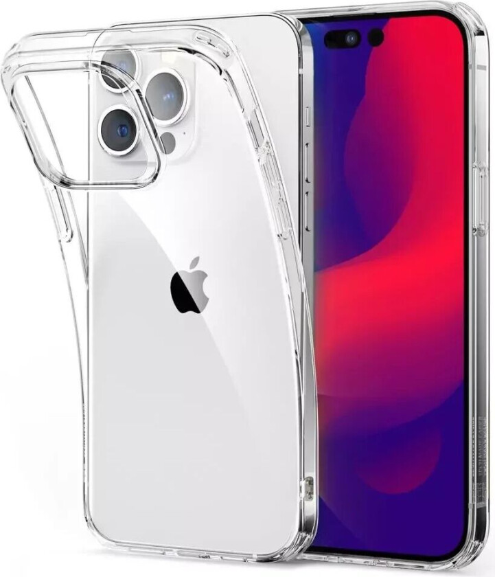 iPhone 14 Pro Deksel  Project Zero Slim Clear Case - Gjennomsiktig