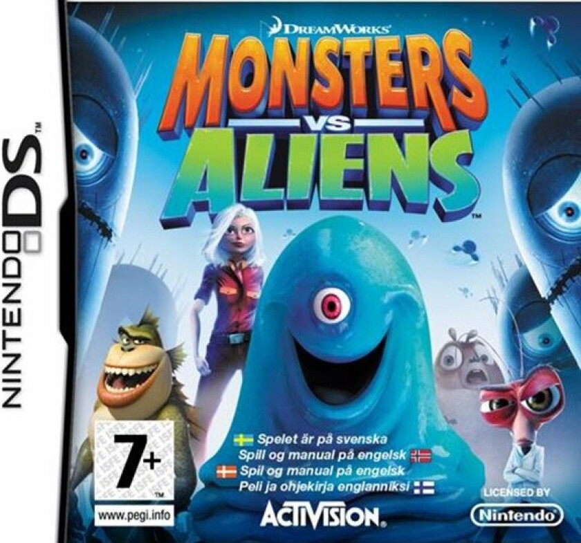 Monsters vs. Aliens - Nintendo DS - Action
