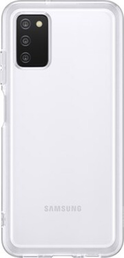 Galaxy A03s Soft Clear Cover - Transparent