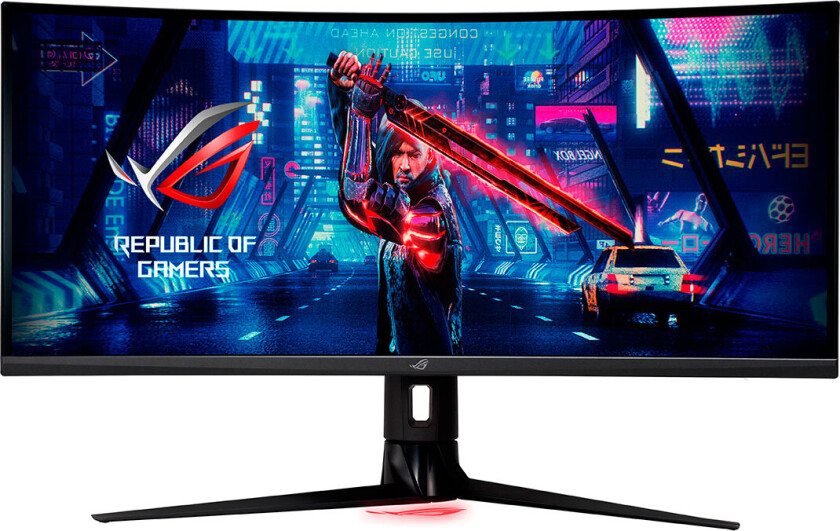 34" ASUS ROG Strix XG349C - 3440x1440 - 144Hz - IPS - Curved - 1 ms - Skjerm