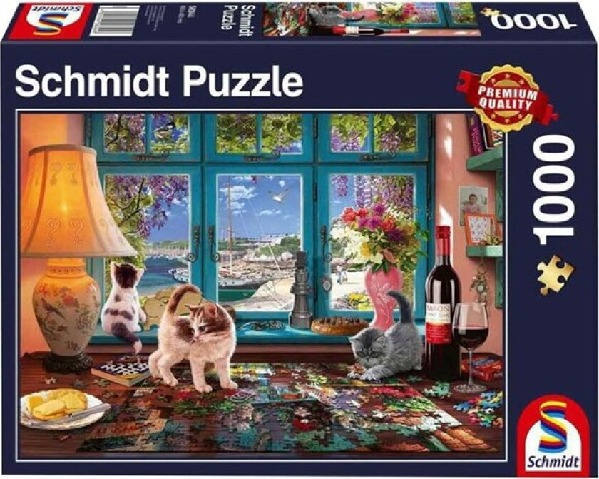 Puzzle - Puzzlers Desk (1000 pieces)