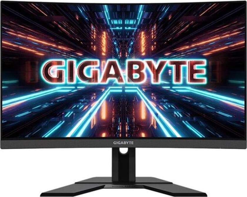27" GIGABYTE G27QC A - 2560x1440 (QHD) - 165Hz - VA - Curved - 2x 2W Speakers - 1 ms - Skjerm