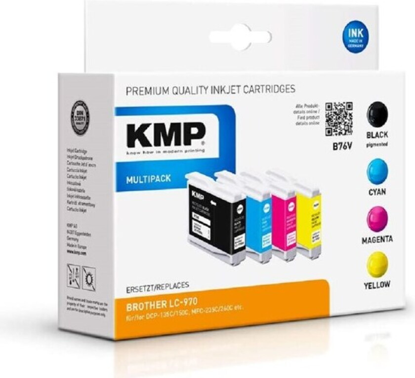 MULTIPACK B76V - Blekkpatron Blå