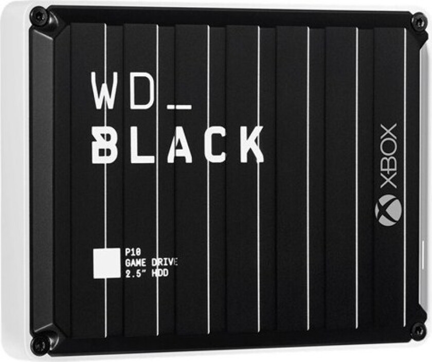 _BLACK P10 Game Drive for Xbox One - Ekstern Harddisk - 2TB - Svart