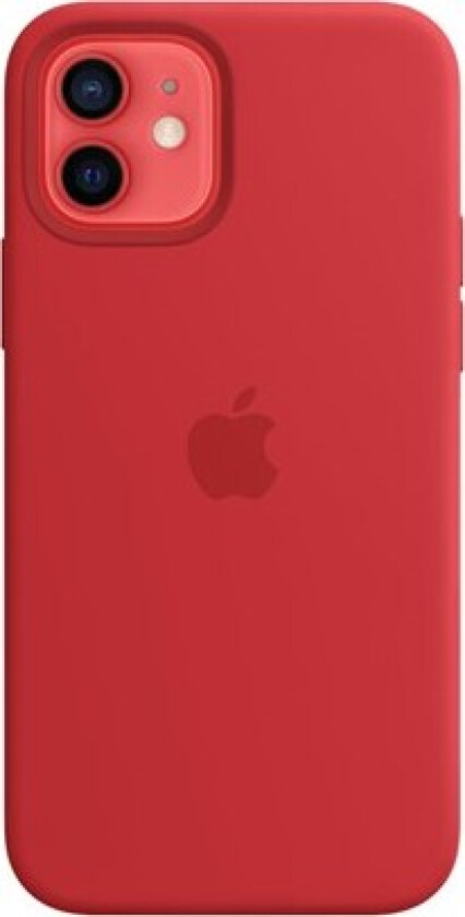 iPhone 12 & 12 Pro Silicone Case w/ MagSafe - Red