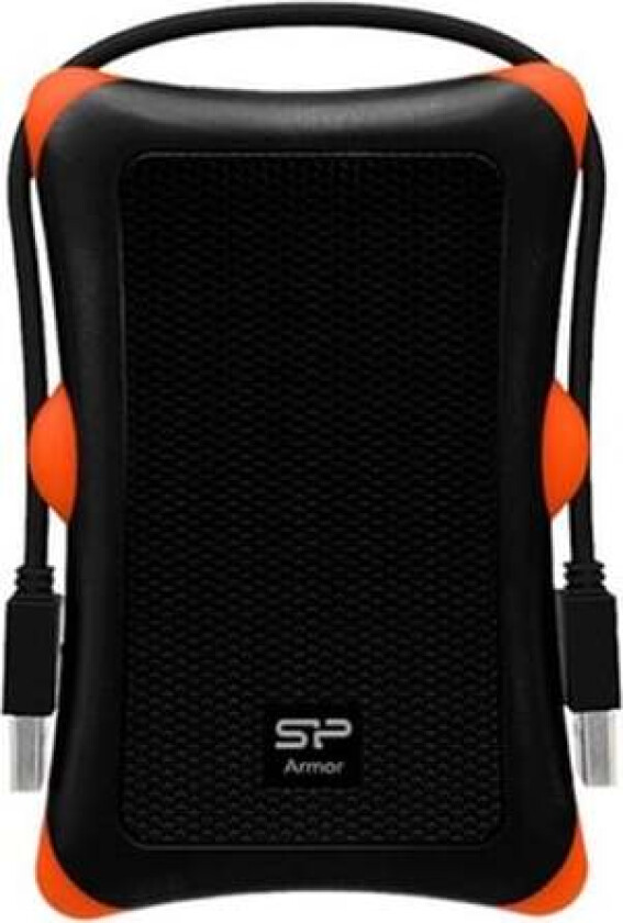 Armor A30 Black - Ekstern Harddisk - 2TB - Oransje