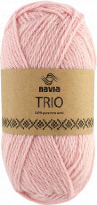 Trio Garn 332 Lys Rosa