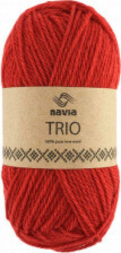 Trio Garn 314 Rød