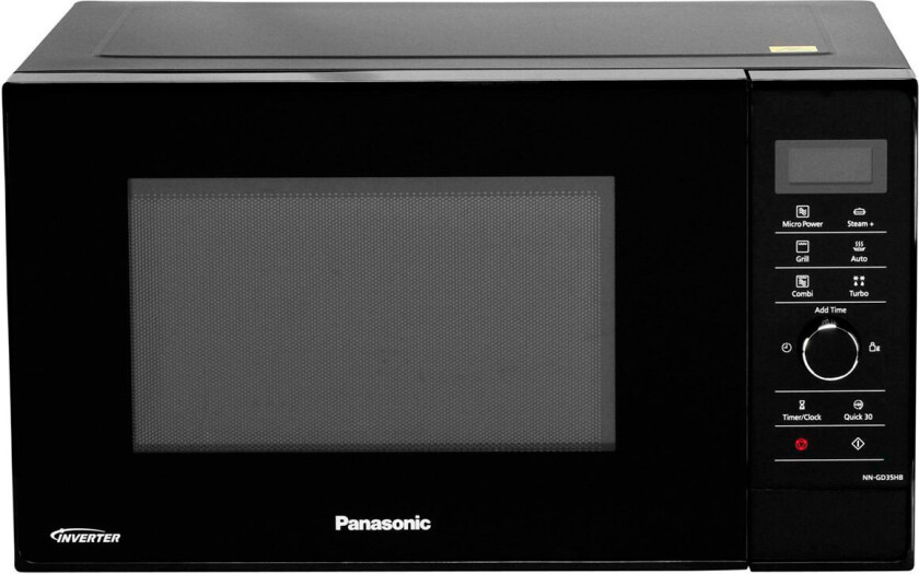 NN-GD35 - microwave oven with grill - freestanding - black