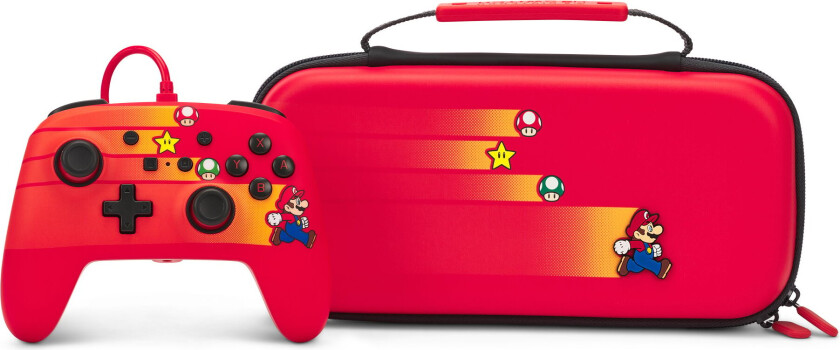 Enhanced Wired Controller for Nintendo Switch - Speedster Mario - Gamepad - Nintendo Switch