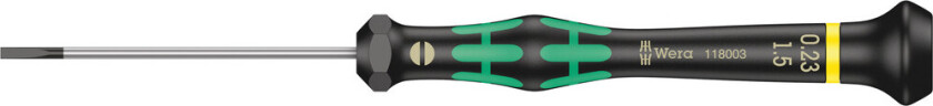 2035 Screwdriver for slotted screws for electronic applications 0.23 x 1.5 x 60 mm