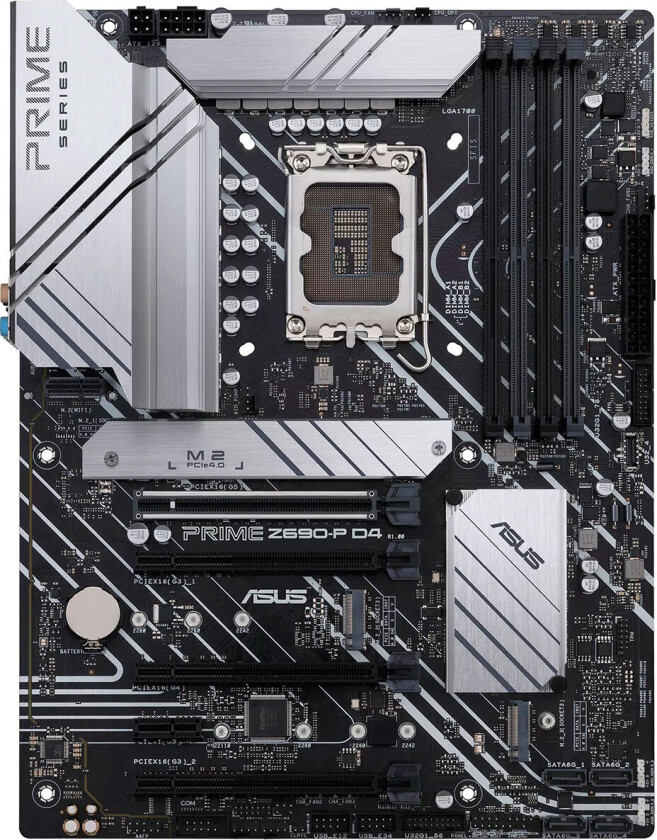 PRIME Z690-P D4-CSM Hovedkort - Intel Z690 - Intel LGA1700 socket - DDR4 RAM - ATX