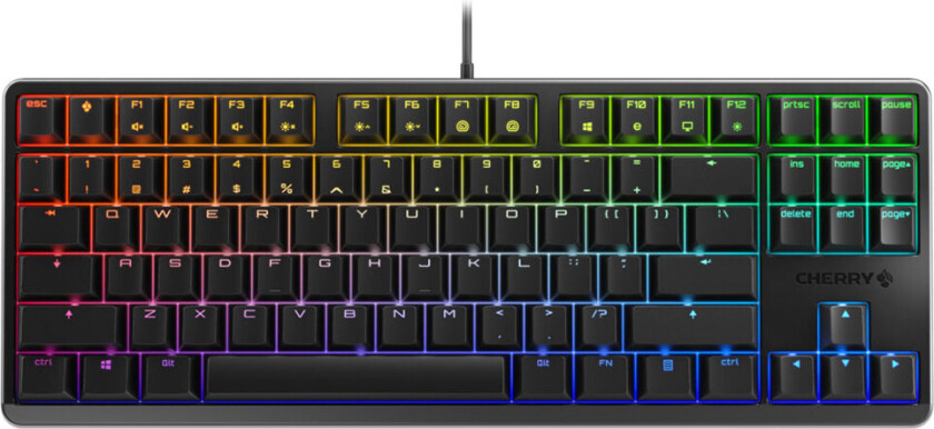 Bilde av G80-3000N RGB TKL - Tastatur - Nordisk - Svart