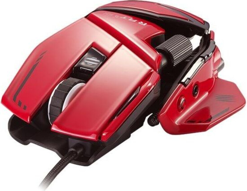 R.A.T. 8+ ADV optisk spillmus rød - Gaming mus - Optisk - 11 - Rød