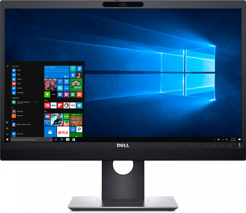 24" Dell P2418HZM - 1920x1080 (FHD) - IPS - USB HUB - 6 ms - Skjerm