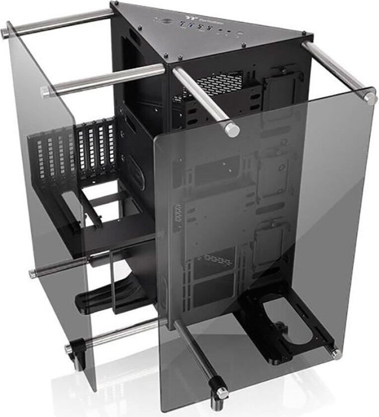 Bilde av Core P90 TG - Kabinett - Miditower - Svart