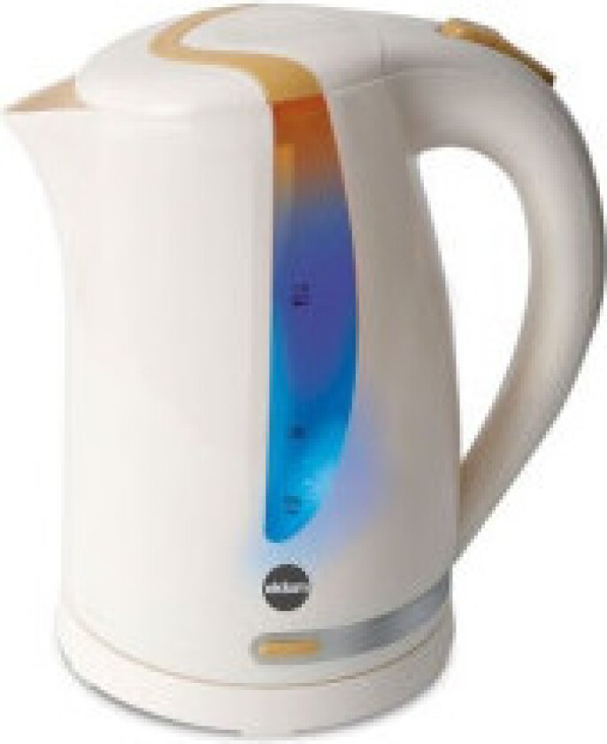 Vannkoker C230 1.7 L - Hvit med gule og oransje toner - 2000 W