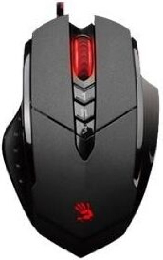 Bloody V7m - Mus - Optisk - 8 - Svart