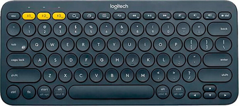 K380 Multi-Device Bluetooth for Mac - Tastatur - Nordisk - Svart