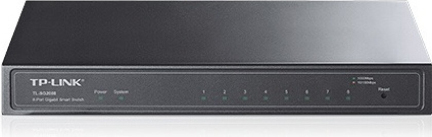 TL-SG2008 JetStream 8-Port Gigabit Smart Switch