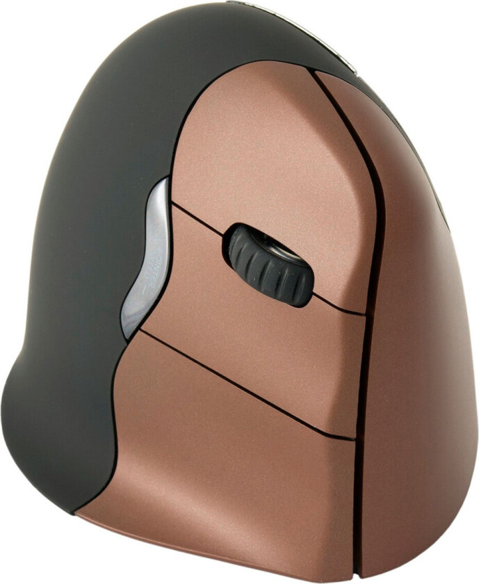 VerticalMouse 4 Small Wireless - Vertical mouse - Optisk - 6 - Brun