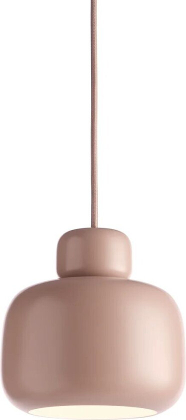 - Stone Pendel Small Dusty Rose