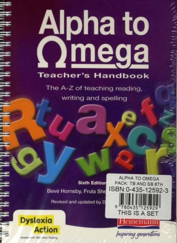 Alpha to Omega Pack: Teacher's Handbook and Student's Book 6th Edition av Beve Hornsby, Frula Shear, Julie Pool