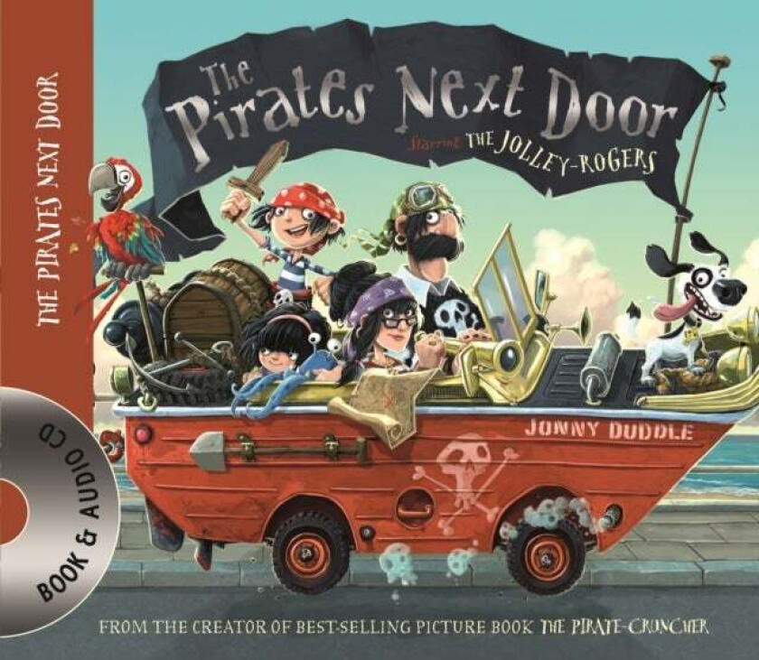 The Pirates Next Door Book & CD av Jonny Duddle