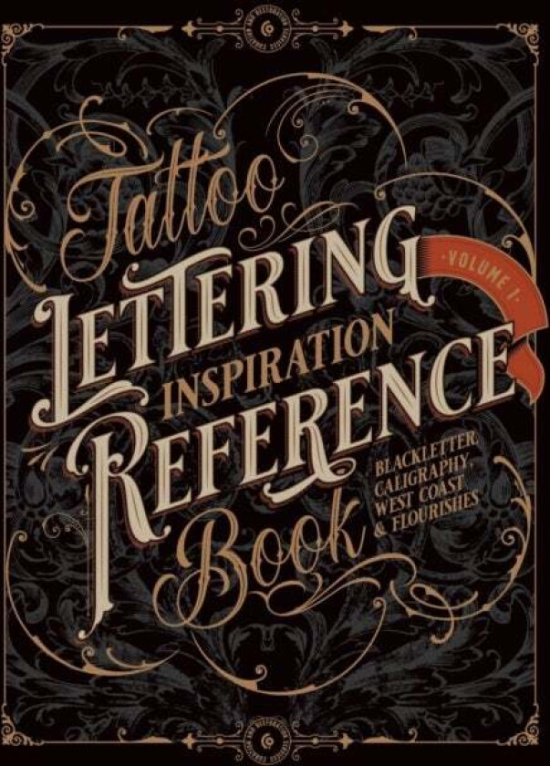 Tattoo Lettering Inspiration Reference Book av Kale James
