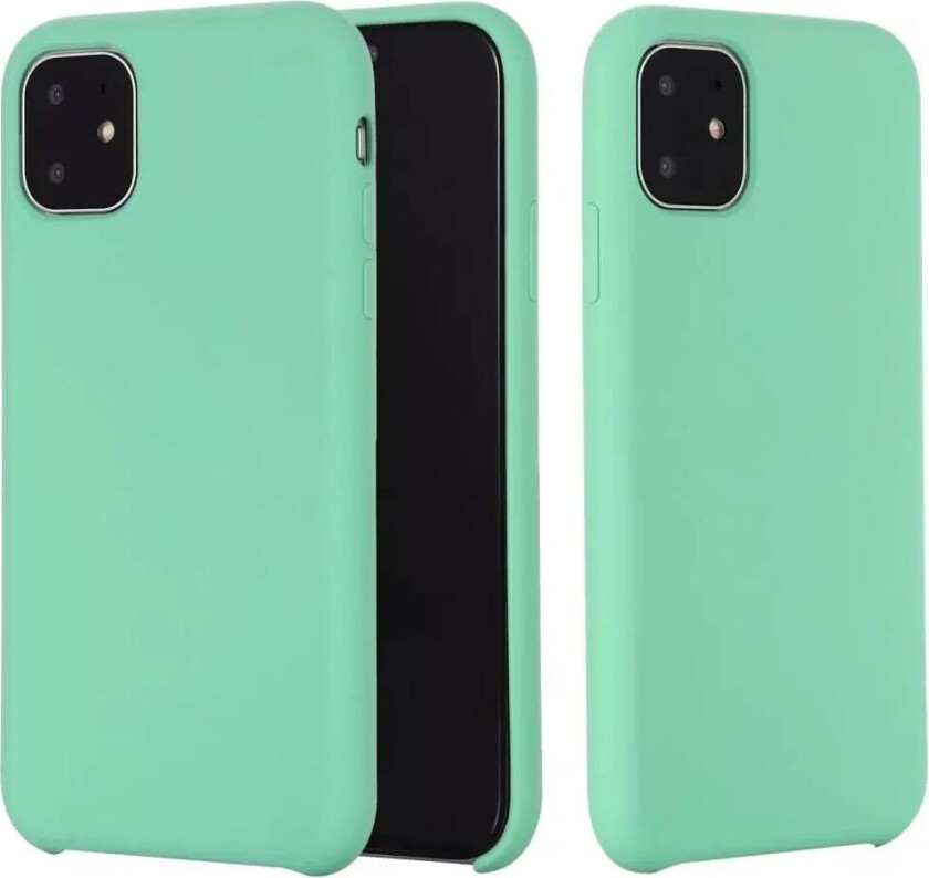 iPhone 11 Silicone Deksel Grønn