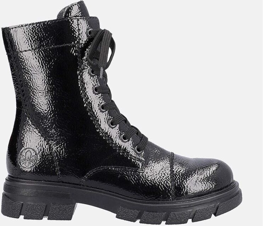 Boot med snøring og glidelås 38