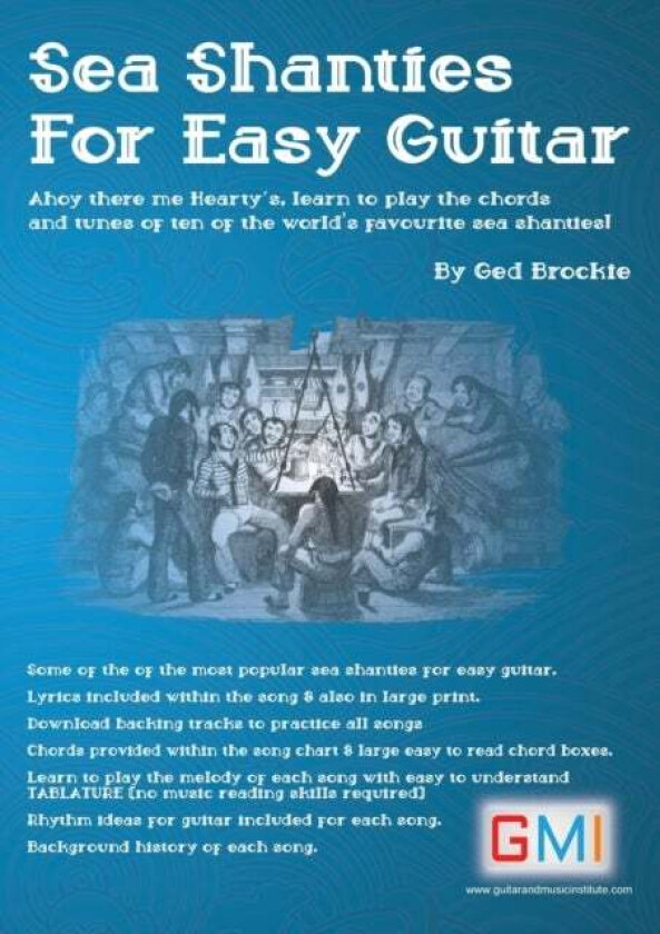 Sea Shanties For Easy Guitar av Ged Brockie