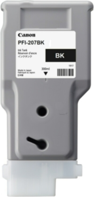 PFI-207 BK Blekkpatron svart