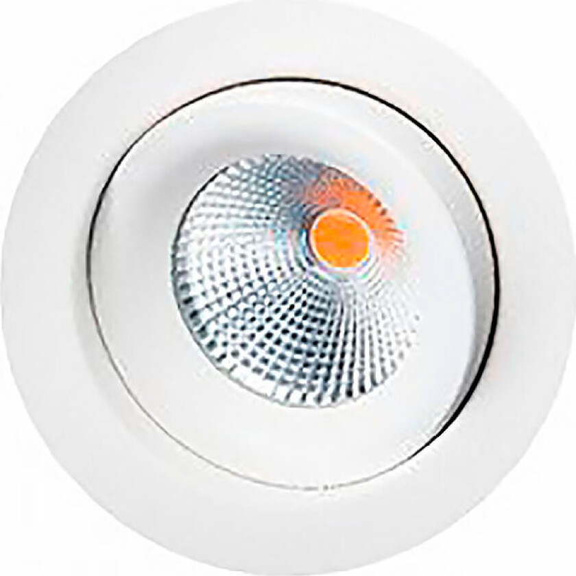SG ECO Isosafe innbyggingspott 6W LED 3000K, pk af 8 stk, hvit