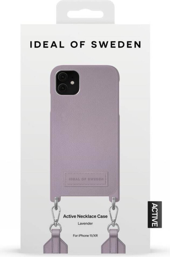 iDeal of Sweden Athena Necklace Case iPhone 11/XR Lavender