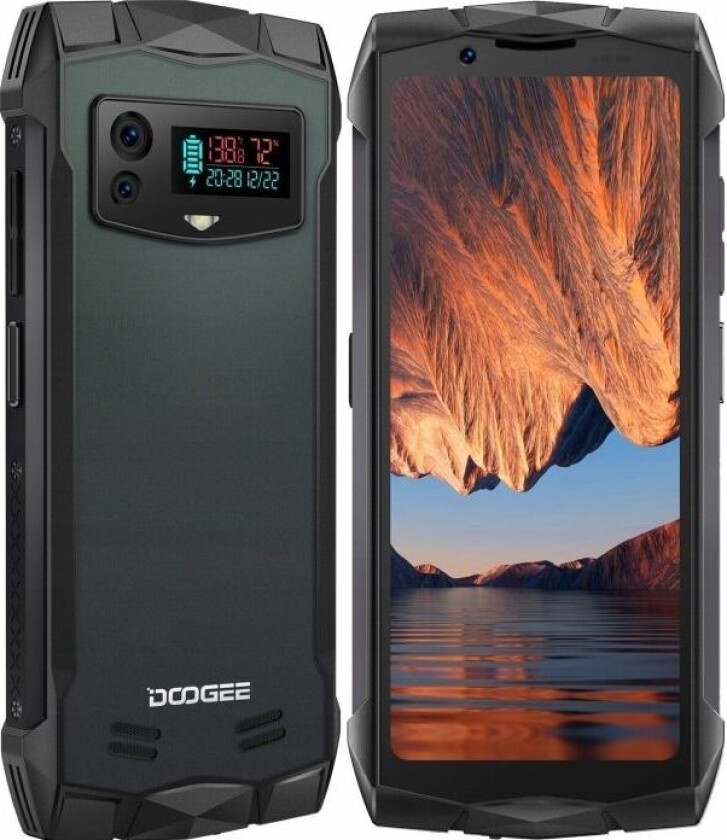 Doogee S minitelefon, 256/8 GB, svart