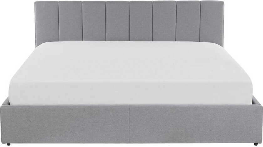 Dreuxa Oppbevaringsseng 180x200 cm - Lysegrå