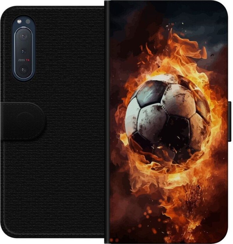 Lommeboketui til Sony Xperia 5 II med Fotball motiv
