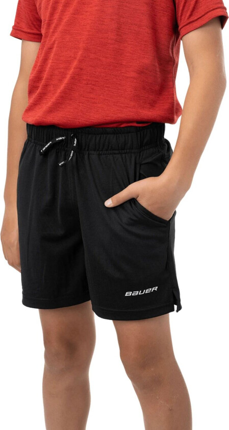 bauer S24 Team Knit Short 24/25, treningsshorts, barn BLACK