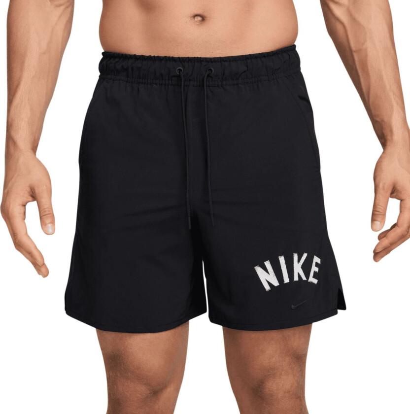Unlimited Swoosh 7" Dri-FIT Shorts, treningsshorts, herre BLACK/WHITE