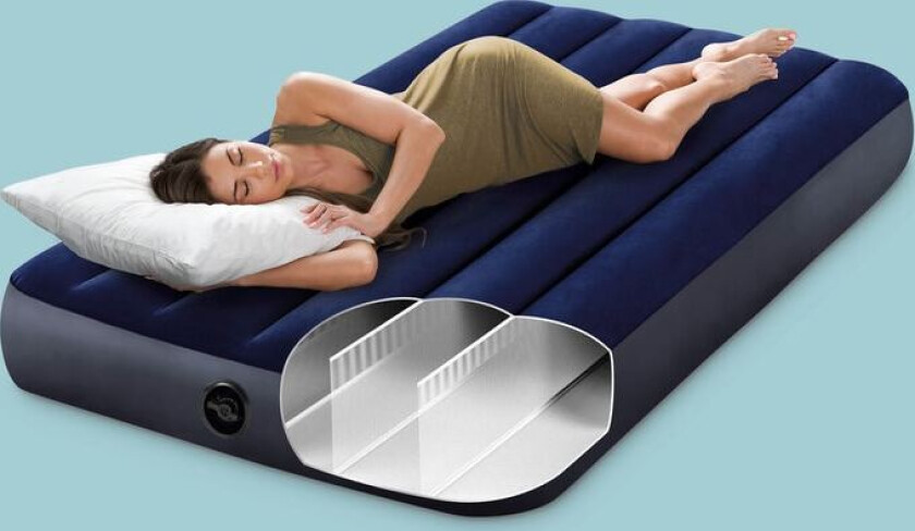 INTEX - Twin Dura-Beam Series Classic Downy Airbed (64757)