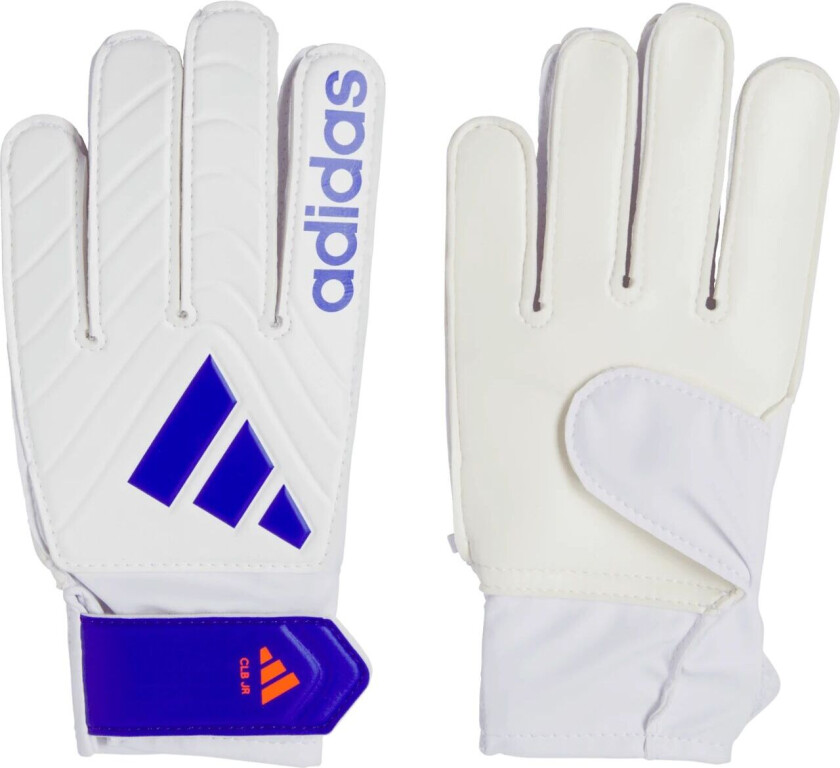 adidas Copa Glove Club, keeperhansker, junior White/Lucblu/Solred