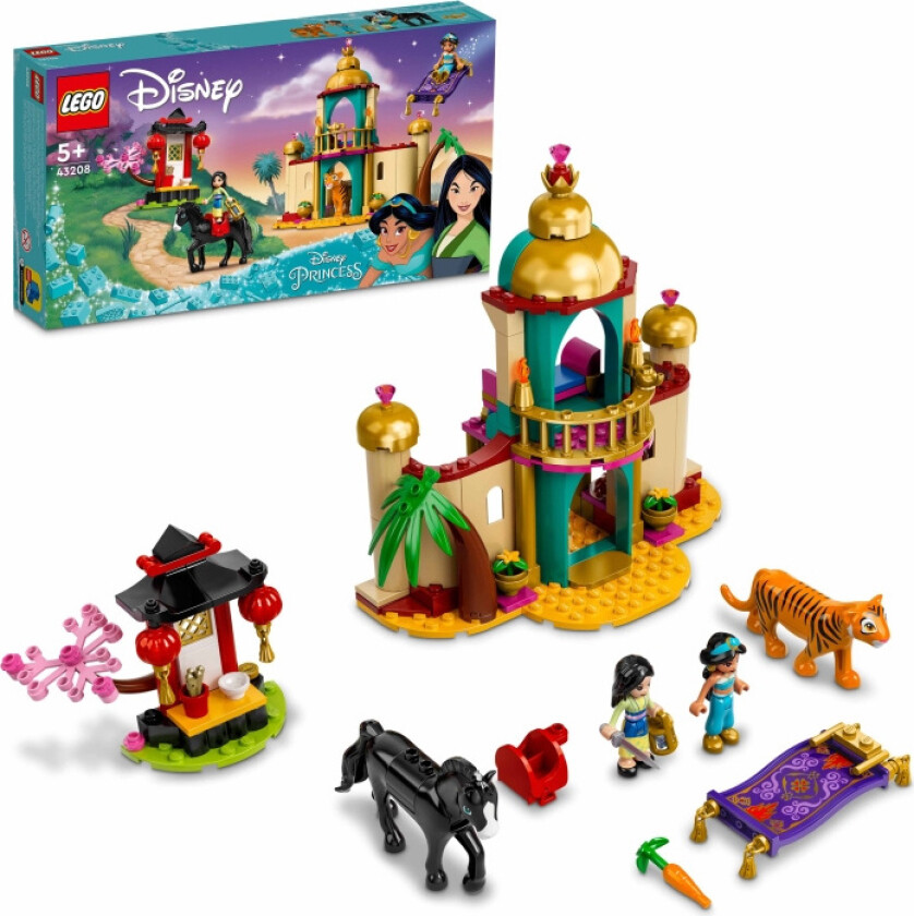 Disney Prinsesse - Sjasmin og Mulans eventyr (43208)