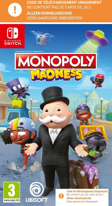 Monopoly Madness (Code In Box) (FR- Multi in game)